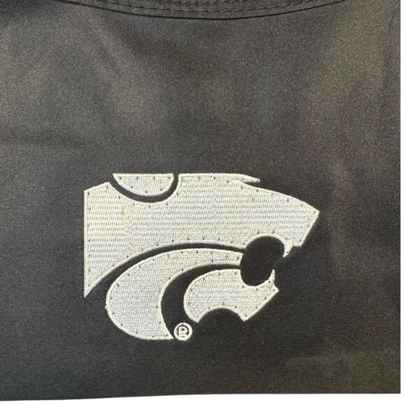 Alan Stuart Kansas State Wildcats Black Shoulder Bag with Embroidered Logo - Picture 3 of 8